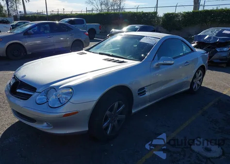 2003 Mercedes-Benz Sl 500R из США, поврежденный, VIN WDBSK75F33F042414